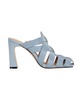 Women's The Puebla Fisherman Square Toe Heel Mules
