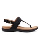 Women's Monte Woven T-Strap Flat Sandals