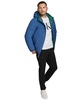 Men's Ripstop Hooded Puffer Jacket