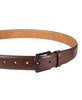 Men's Feather Edge Lizard Dress Belt