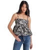 Women's Bodi Floral Brocade Peplum Top