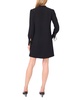 Women's Tie-Front Long-Sleeve Mini Dress