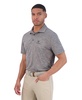 Men's Golf Yarn Dye Marled Sports Fit Polo Shirt