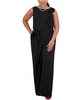 Women's Ruffle-Shoulder Sleeveless Jumpsuit