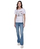 Women's Art Motif Logo T-Shirt