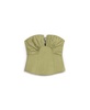 Women's Almond-Accented Crop Top