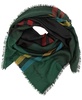 Woven Plaid Square Scarf