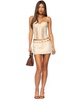 Women's Avena Linen Look Lacey Corset