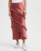 Women's Midi Ruffled Slip Skirt, Exclusively at Macy's