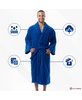 Pure Cotton Men Terry Cloth Bathrobe Super Absorbent Hotel Spa Robe