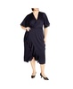 Plus Size Soft Ruffle Dress