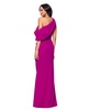 Women's Asymmetric Off-The-Shoulder Gown