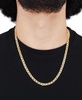 Polished Mariner Link 22" Chain Necklace (5.5mm) in 10k Gold