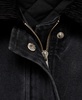 Women's Corduroy Collar Pockets Jacket