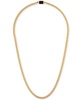 Gold-Tone Stainless Steel Classic Curb Chain 22" Necklace