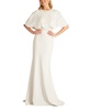Women's Reba Embellished Cape Overlay Bridal Gown