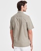 Men's Lobby Elevator Regular-Fit Stripe Button-Down Shirt, Created for Macy's 