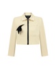 Women's Shoulder Pad Crop Jacket