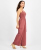 Petite Repeat Cargo-Pocket Jumpsuit, Exclusively at Macy's