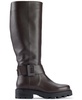 KARL LAGERFELD womens Meara Knee High Boot