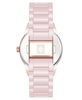 Women's Quartz Blush Floral Ceramic Bracelet Watch, 34mm