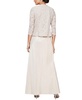Lace Jacket & Lace-Top Gown