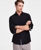 Men's Alfatech Regular-Fit Performance Stretch Button-Down Shirt, Exclusively at Macy's 