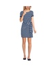 Women's Short Sleeve Cotton Modal Wrap Mini Dress