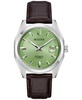 Men's Automatic Surveyor Brown Leather Strap Watch 39mm