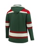 Men's Green Minnesota Wild Big Tall Superior Lacer Fleece Pullover Hoodie