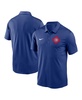Men's Royal Chicago Cubs Diamond Icon Franchise Performance Polo Shirt