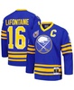 Men's Pat LaFontaine Royal Buffalo Sabres Captain Patch 1992/93 Blue Line Player Jersey