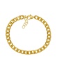 18k Gold Plated Curb Link Bracelet