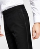 Men's Classic-Fit Stretch Black Tuxedo Pants, Created for Macy's  