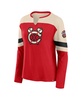 Women's Red Chicago Blackhawks 2025 NHL Winter Classic Frozen Long Sleeve Notch Neck T-Shirt