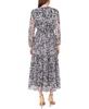 Women's V-Neck Smocked-Waist Tiered Maxi Dress