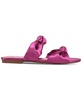 Marissa Knotted Flat Slide Sandals