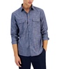 Men's Regular-Fit Solid Shirt, Created for Macy's 