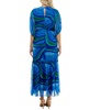 Women's Printed Fit & Flare Dress