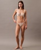 Women's CK Black Floral Lace Unlined Balconette Bra QF8028