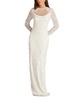 Women's Delmar Shell Embellished Gown