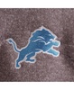 Men's Charcoal Detroit Lions Fortune Quarter-Zip Pullover Jacket