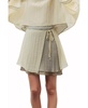 Women's Mini Skirt with Tie Detail