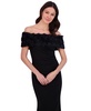 Women's Off-The-Shoulder Side-Ruched Gown