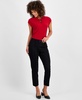 Women's Mid Rise Straight Leg Pull-On Pants