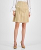 Women's Pleated Knee-Length Skirt