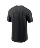 Men's Black Baltimore Ravens Rewind Logo Essential T-Shirt