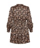 Plus Size Ruffle Fan Dress