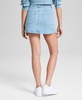 Women's Floral-Embroidered Denim Mini Skirt, Exclusively at Macy's