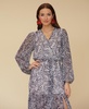 Women's Printed Chiffon Maxi Dress